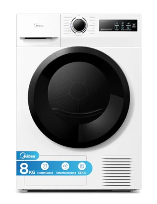 Midea MD11EH80BD Wärmepumpentrockner 8 kg – Midea